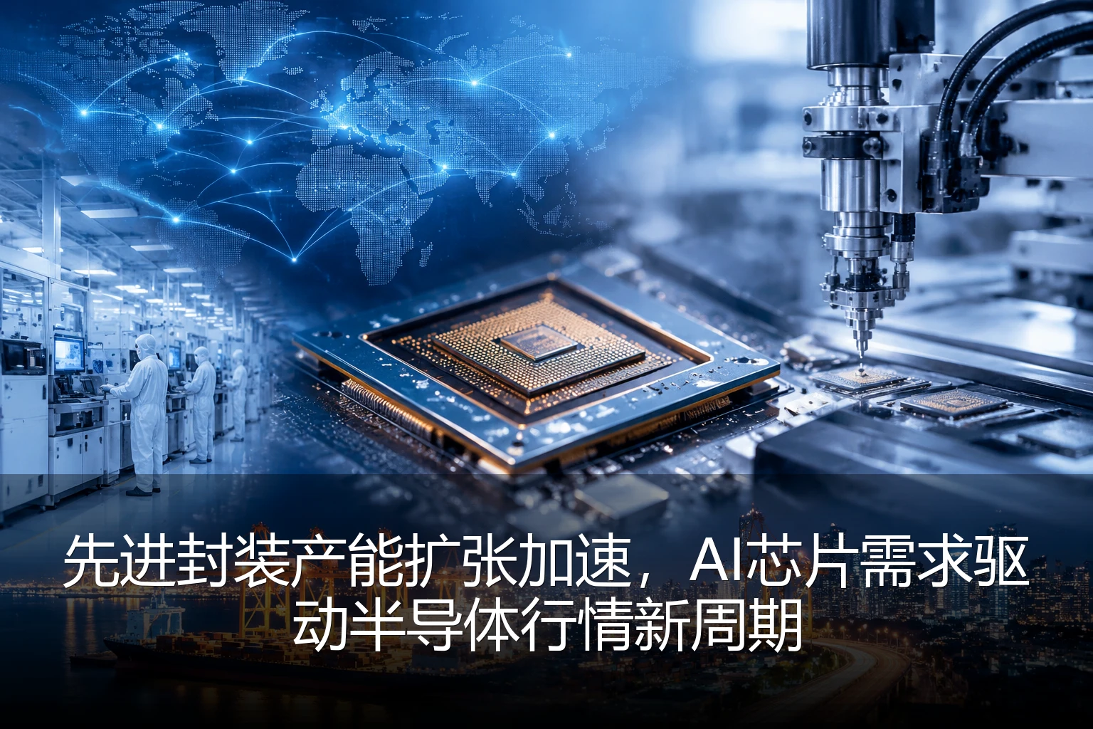 先进封装产能扩张加速，AI芯片需求驱动半导体行情新周期