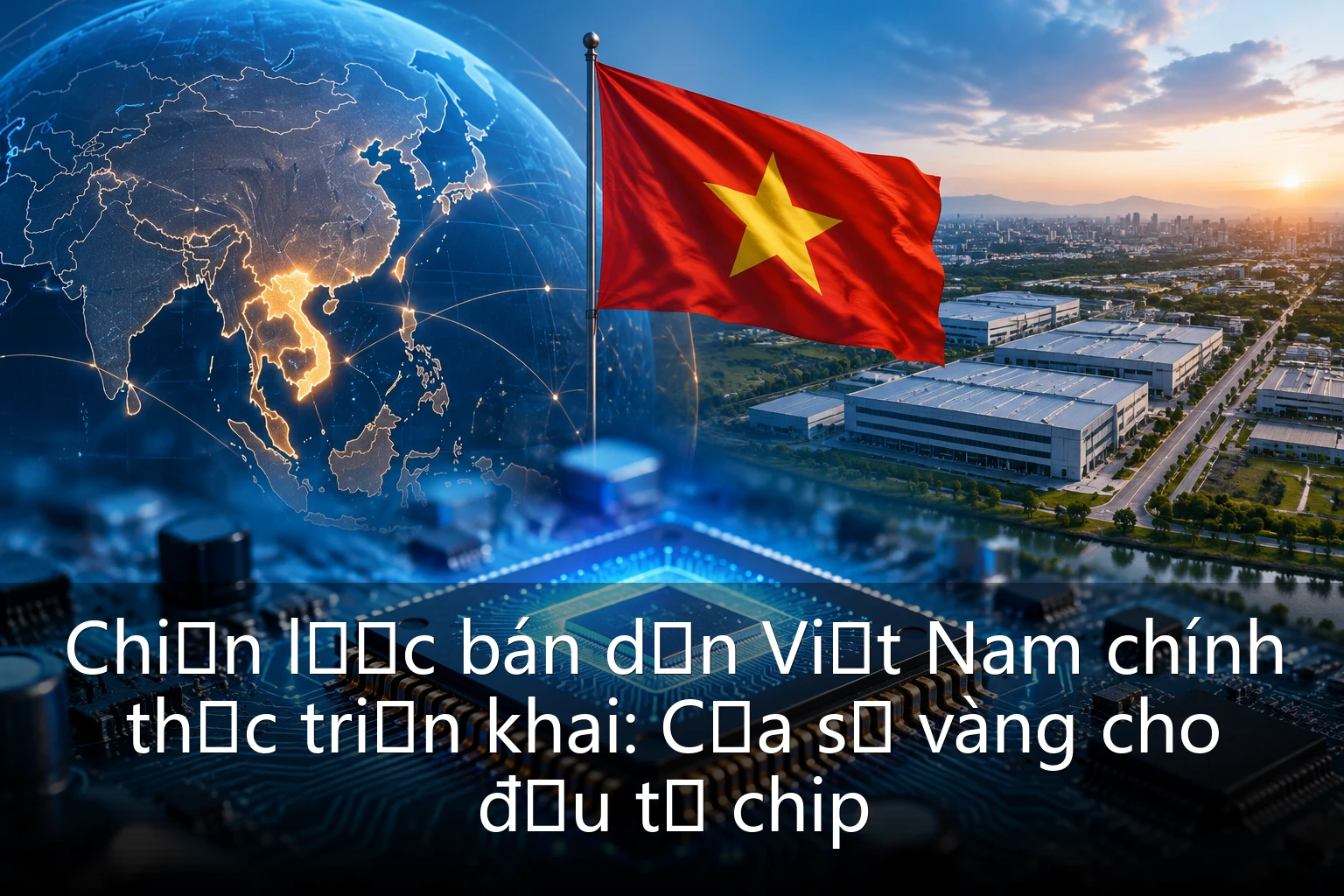 Chiến lược bán dẫn Việt Nam chính thức triển khai: Cửa sổ vàng cho đầu tư chip