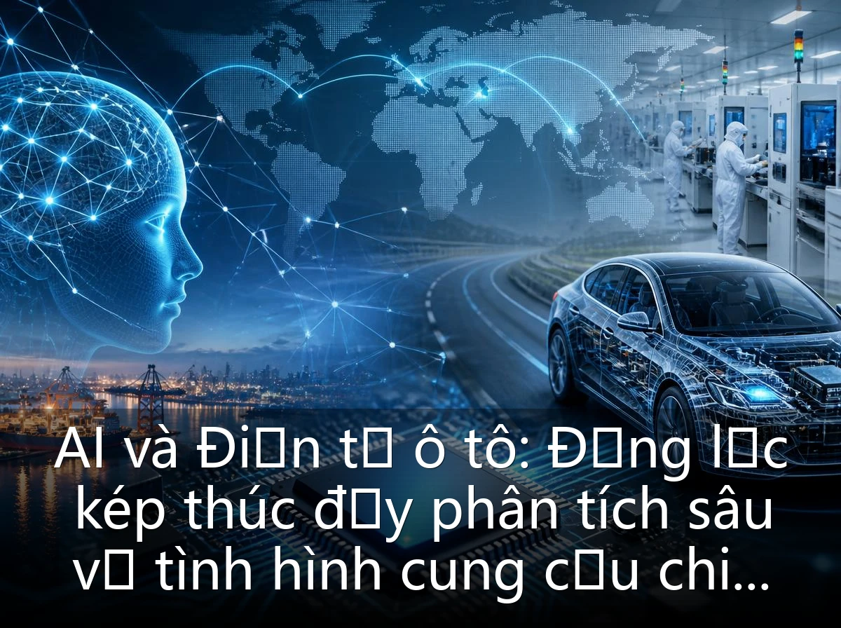 AI và Điện tử ô tô: Động lực kép thúc đẩy phân tích sâu về tình hình cung cầu chip toàn cầu năm 2026